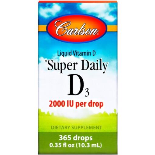 Carlson Labs - Super Daily D3 10 ml.