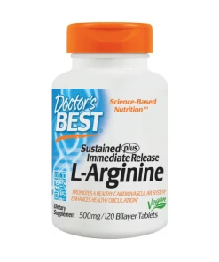 Doctor's Best - L-Arginine - Sustained + Immediate Release