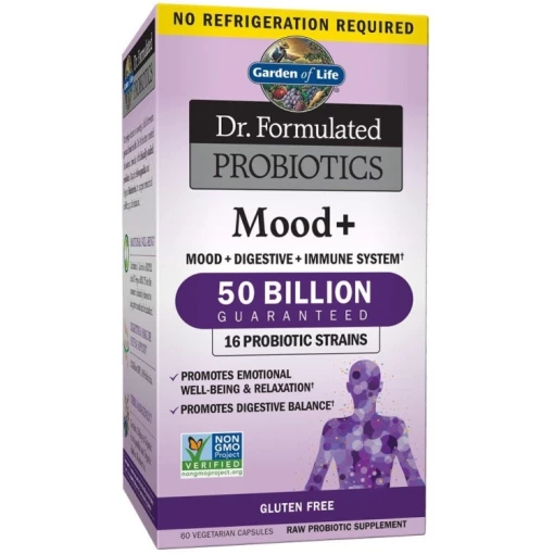 Garden of Life - Dr. Formulated Probiotics Mood+ 60 vcaps