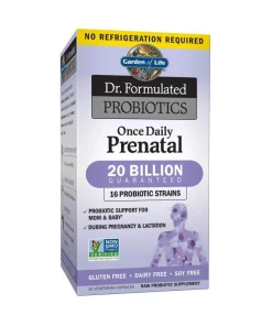 Garden of Life - Dr. Formulated Probiotics Once Daily Prenatal - 30 vcaps