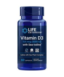 Life Extension - Vitamin D3 with Sea-Iodine