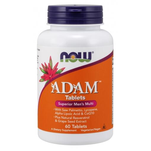 NOW Foods - ADAM Multi-Vitamin for Men 60 tablets