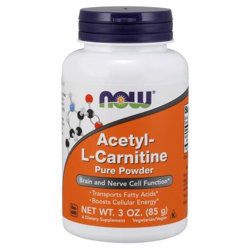 NOW Foods - Acetyl-L-Carnitine Pure Powder - 85 grams