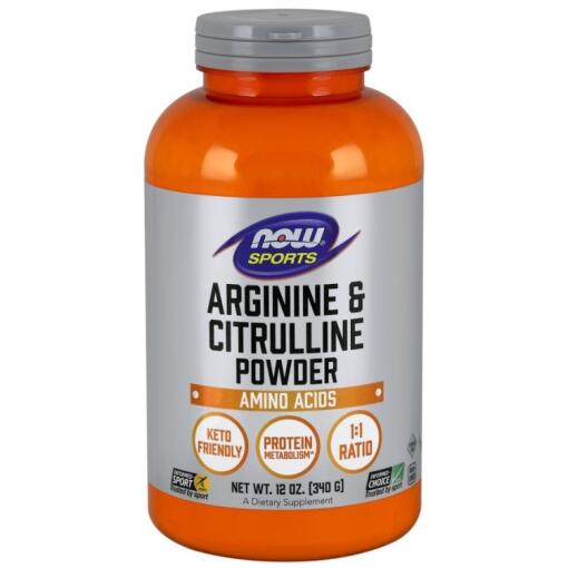 NOW Foods - Arginine & Citrulline 340 grams