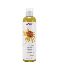 NOW Foods - Arnica Soothing Massage Oil - 237 ml.