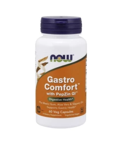 NOW Foods - Gastro Comfort s PepZin GI - 60 vkapsúl