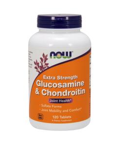 NOW Foods - Glucosamine & Chondroitin Extra Strength 120 tablets