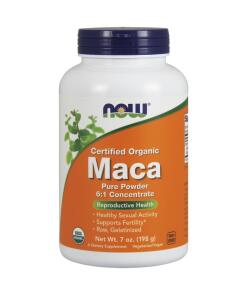 NOW Foods - Maca 6:1 Concentrate Pure Powder - 198 grams