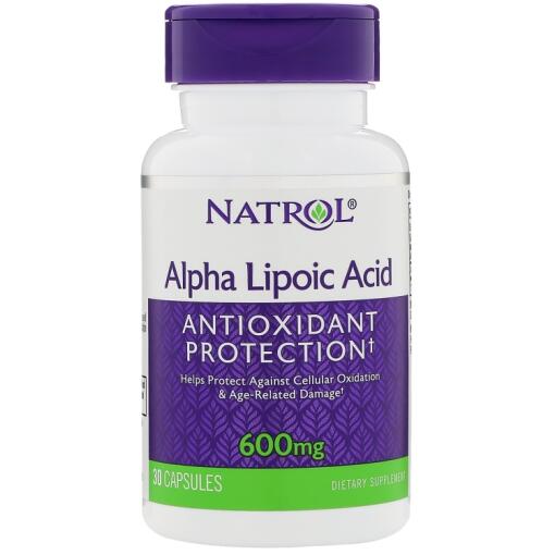 Natrol - Alpha Lipoic Acid 600mg - 30 caps