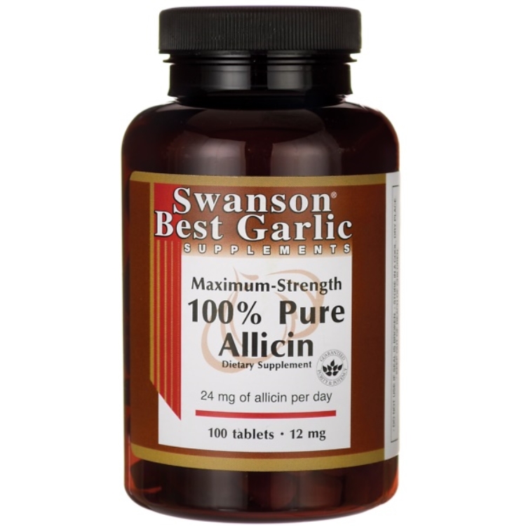 Swanson - 100% Pure Allicin 100 tablets