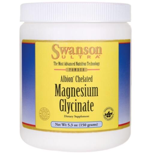 Swanson - Albion Chelated Magnesium Glycinate Powder 150 grams