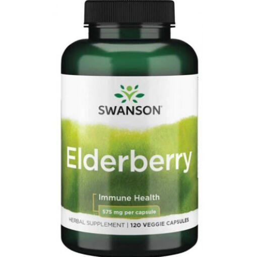 Swanson - Elderberry 120 vcaps