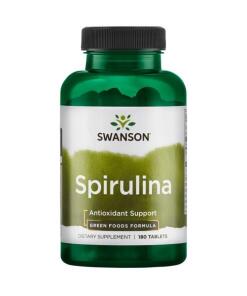Swanson - Spirulina 180 tablets