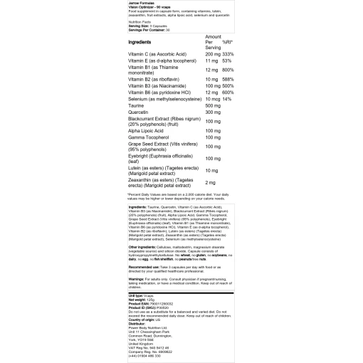 Jarrow Formulas - Vision Optimizer