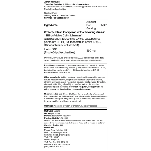 Jarrow Formulas - Yum-Yum Dophilus