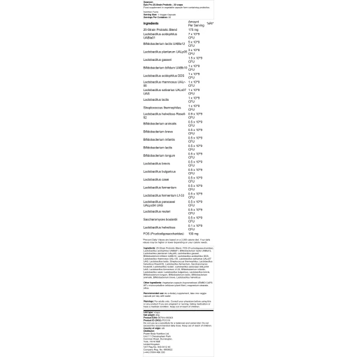 Swanson - Epic Pro 25-Strain Probiotic - 30 vcaps