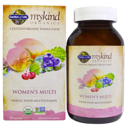 Mykind Organics Women's Multi - 120 vegan tablets
