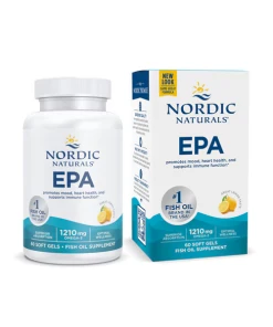 EPA, 1210 mg Citrónová príchuť - 60 mäkkých kapsúl
