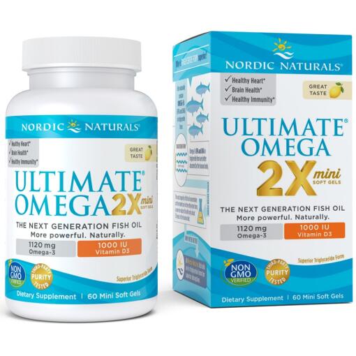 Ultimate Omega 2X Mini with Vitamin D3
