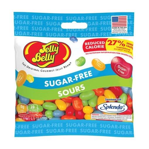 Sugar-Free Sours Jelly Beans - 79g