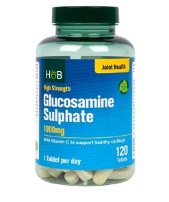 Holland & Barrett - Glukozamín Sulfát, 1000 mg - 120 tabletiek
