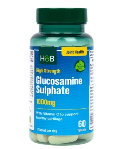 Holland & Barrett - Glukozamín sulfát, 1000 mg - 60 tabletiek