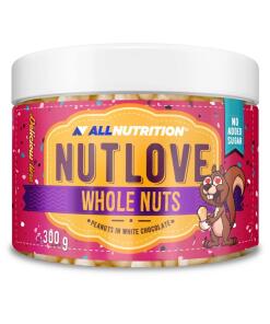 Nutlove Celé Orechy, Arašidy v Bielom Čokoláde - 300g