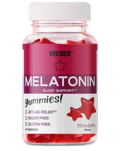 Weider - Melatonín, Jahoda - 60 želéových cukríkov