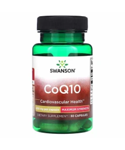 Swanson CoQ10 - Maximálna sila 200 mg, 30 kapsúl