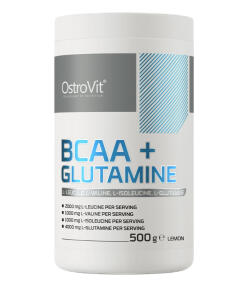 OstroVit - BCAA + Glutamín, Citrón - 500g