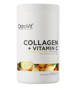 OstroVit - Kolagén + Vitamín C, Ananás - 400g