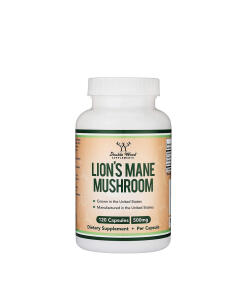 Double Wood Supplements - Hríbovka leví hriva (120 kapsúl)