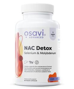 Osavi - NAC Detox, Selén & Molybdén - 60 vegánskych kapsúl
