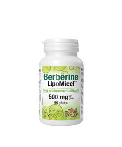 Natural Factors - Berberín LipoMicel Matrix od Natural Factors (60 mäkkých kapsúl)