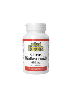 Natural Factors - Citrusové bioflavonoidy s hesperidínom 650 mg (90 kapsúl)