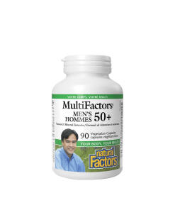 Natural Factors - Natural Factors MultiFactors pre mužov nad 50 rokov (90 kapsúl)