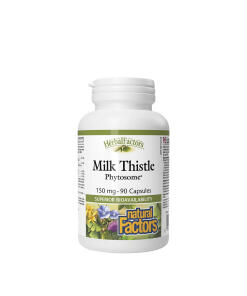 Natural Factors Mliečny bodliak fytosóm 150 mg (90 kapsúl)