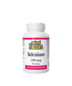 Natural Factors Selén 100 mcg (90 tabliet)
