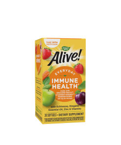 Nature's Way - Alive!® Každodenná imunitná podpora (30 mäkkých kapsúl)
