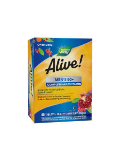Nature's Way - Alive!® Multivitamín pre mužov nad 50 rokov (50 tabliet)