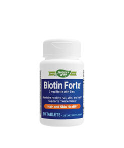 Nature's Way - Biotín Forte® so zinkom (60 tabliet)