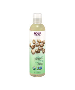 NOW Foods - Ricínový olej, organický (237 ml)