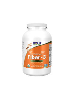 NOW Foods - Fiber-3 Organic (454 g)