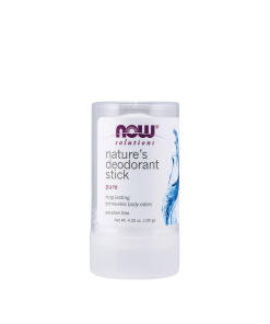 NOW Foods - Prírodný dezodorant v tyčinke (kameň) (99 g)