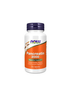 NOW - Now Foods - Pankreatín 2000 - Podpora trávenia (100 kapsúl)