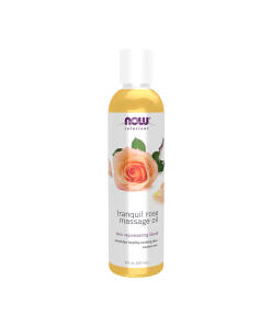 NOW Foods - Upokojujúci masážny olej s ružou (237 ml)