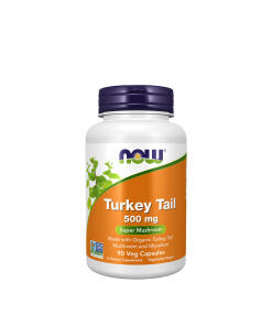 NOW Foods - Turkey Tail 500 mg (90 kapsúl)