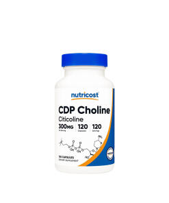 Nutricost - Kapsuly CDP cholínu Nutricost (120 kapsúl)