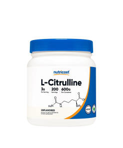 Nutricost - Prášok L-citrulín (základný) (600 g)