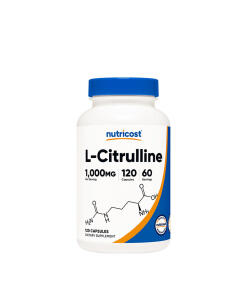 Nutricost - Kapsuly L-citrulínu 1000 mg (120 kapsúl)